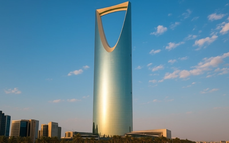 Kingdom Centre Tower in Riyadh