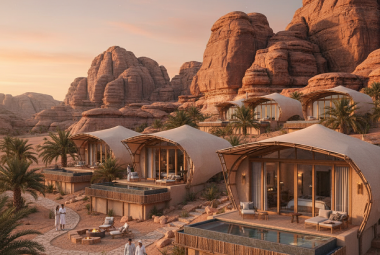 Al-Ula desert luxury eco-lodges